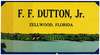 F.F. Dutton, Jr. Produce Label