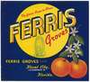Ferris Groves Citrus Label