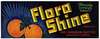 Flora Shine Citrus Label