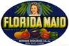 Florida Maid Produce Label
