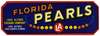 Florida Pearls Citrus Label