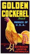 Golden Cockerel Brand Produce Label