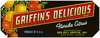 Griffin’s Delicious Brand Florida Citrus Label