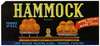 Hammock Brand Citrus Label