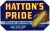 Hatton’s Pride Corn Label
