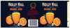 Holly Hill Orange Juice Orange Label