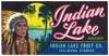 Indian Lake Brand Fruit Label
