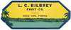 L.C. Bilbrey Fruit Company Label