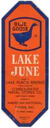 Lake June Citrus Label