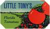 Little Tony’s Florida Tomatoes Label