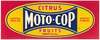 Moto-Cops Citrus Fruit Label