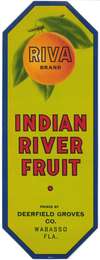 Riva Brand Citrus Label