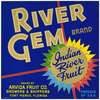 River Gem Brand Citrus Label