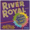 River Royal Brand Citrus Label