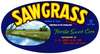 Sawgrass Brand Florida Sweet Corn Label