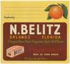 Shipping Label for N. Belitz Fancy Pack