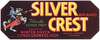 Silver Crest Brand Florida Citrus Fruit Label
