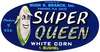 Super Queen White Corn Label