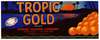 Tropic Gold Brand Orange Label