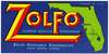 Zolfo Brand Florida Quality Vegetables Label