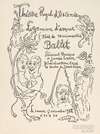 Programma van de opvoering van het ballet ‘La Gamme d’Amour’ – Schouwburg Oostende 17 december 1932