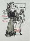 Paris Almanac, 1897; Cover