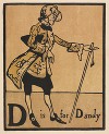 An Alphabet; D is for Dandy 1897