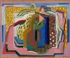 Composition; La femme en vert