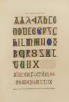 Alphabets:  numerals, and devices of the middle ages Pl.01