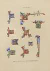 Alphabets:  numerals, and devices of the middle ages Pl.17