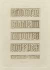 Alphabets:  numerals, and devices of the middle ages Pl.28