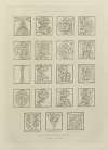 Alphabets:  numerals, and devices of the middle ages Pl.30