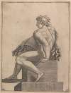 Male Nude from Panel of ‘The Drunkeness of Noah’