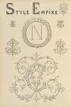 Album de chiffres & monogrammes couronnes de noblesse, françaises et etrangères Pl.046