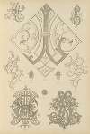 Album de chiffres & monogrammes couronnes de noblesse, françaises et etrangères Pl.061