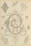 Album de chiffres & monogrammes couronnes de noblesse, françaises et etrangères Pl.062