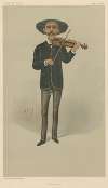 Musicians; ‘Sarasate’, Senor Palbo Martin Meliton Sarasate, May 25, 1889