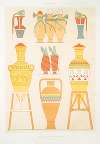 Art industriel; amphores, jarres et autres vases (Thèbes — XVIIIe. & XIXe. dynasties)