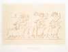 Sculpture; dénombrement des bœufs ; tombeau dee Chamhati, intendent des domaines — XVIIIe