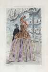 1858 [Women’s fashion in nineteenth-century Paris]