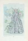 1861 [Women’s fashion in nineteenth-century Paris]