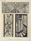 1, Les anges adorateurs, au Salon d’Automne de 1924 ; 2, Fenêtre d’escalier, villa de M. le comte de Noailles, à Hyères