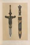 Dagger and sheath in the Damascene work, by Zuloago of Madrid