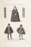 Costumes des dames et des seigneurs, du règne de Henri IV.