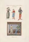 Costumes du XIVe. siècle tirés du même roman, MS. No. 6964.