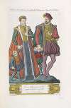Costumes d’un seigneur et de sa famille, peints par Angrand le prince.
