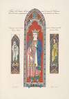 Figure de Saint Louis sous le nom de Salomon vitre de la croisée septentrionale, de la cathédrale de Chartres.
