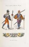 Soldats de la garde de Charles IX et Henry III.