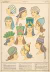 Assyrian – Coiffures, hats