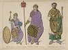 Arcadius associe a l’empire, et son pere Theodose Le Grand, annee 393. Flavius Felix consul, annee 428.